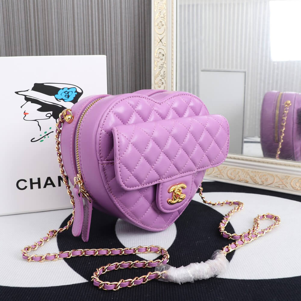 Ch**el 22s Heart Bag
