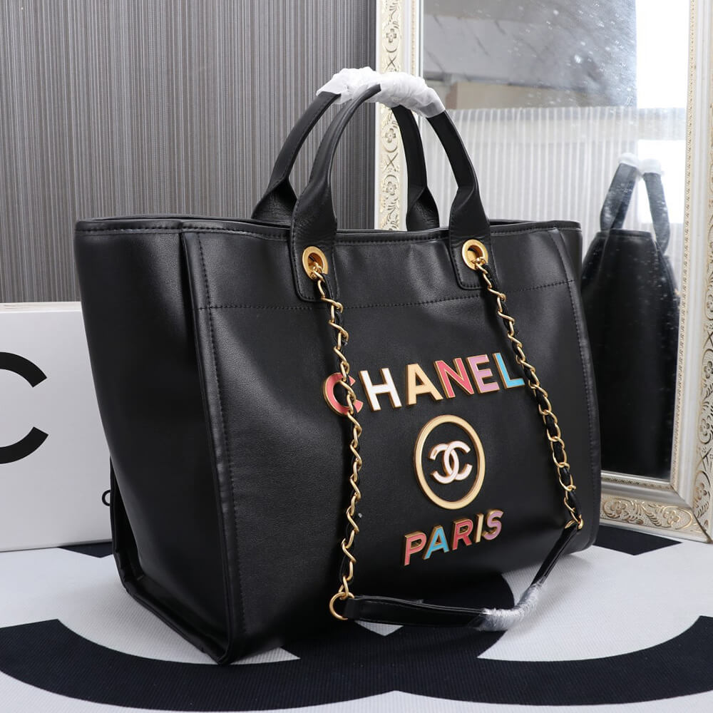 Ch**el LARGE DEAUVILLE TOTE