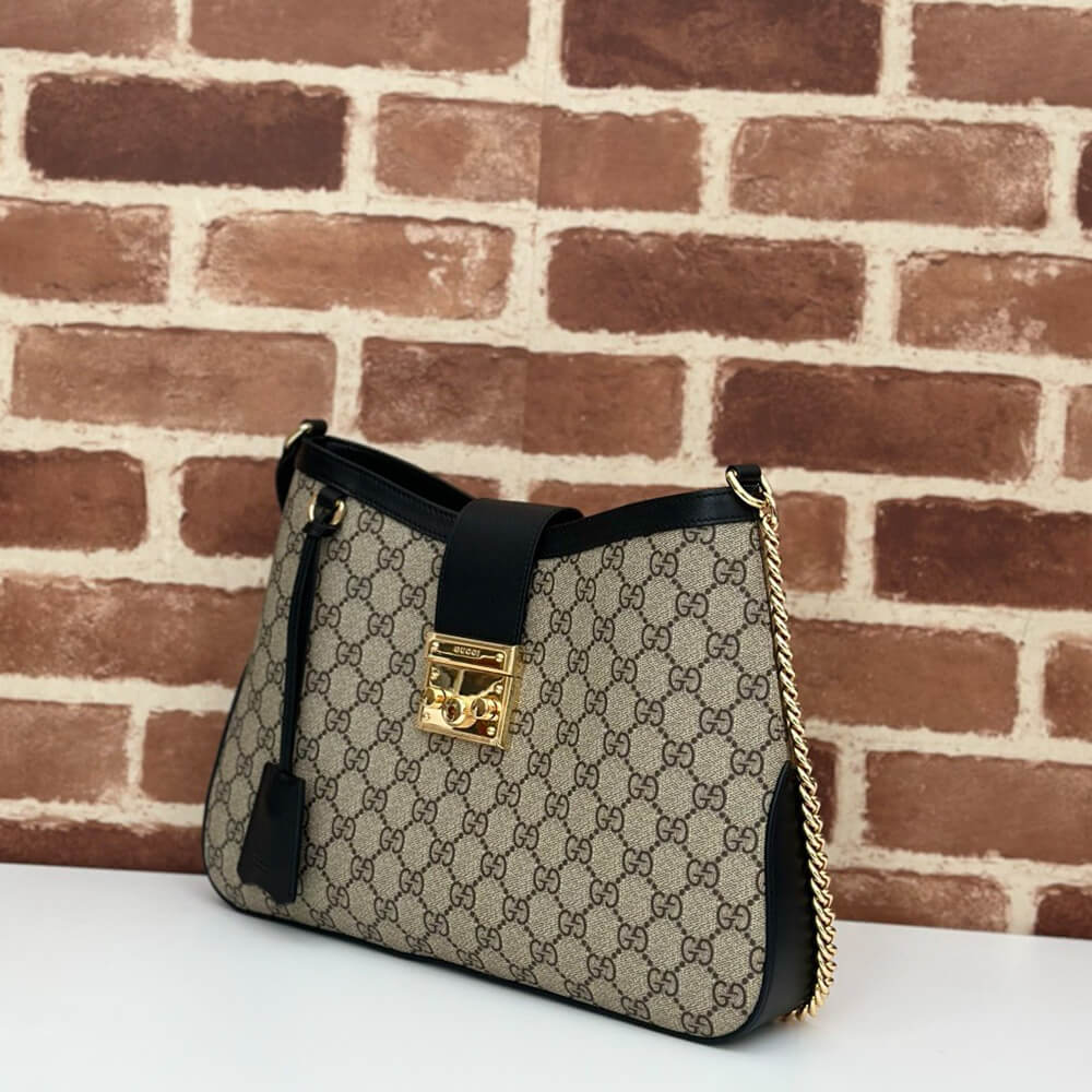 Gvc*1 PADLOCK GG MEDIUM SHOULDER BAG
