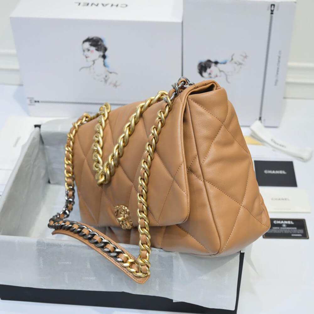 Ch**el 19 MAXI HANDBAG