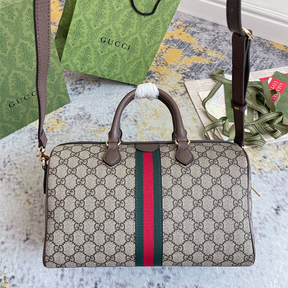 Gvc*1 Ophidia medium top handle bag