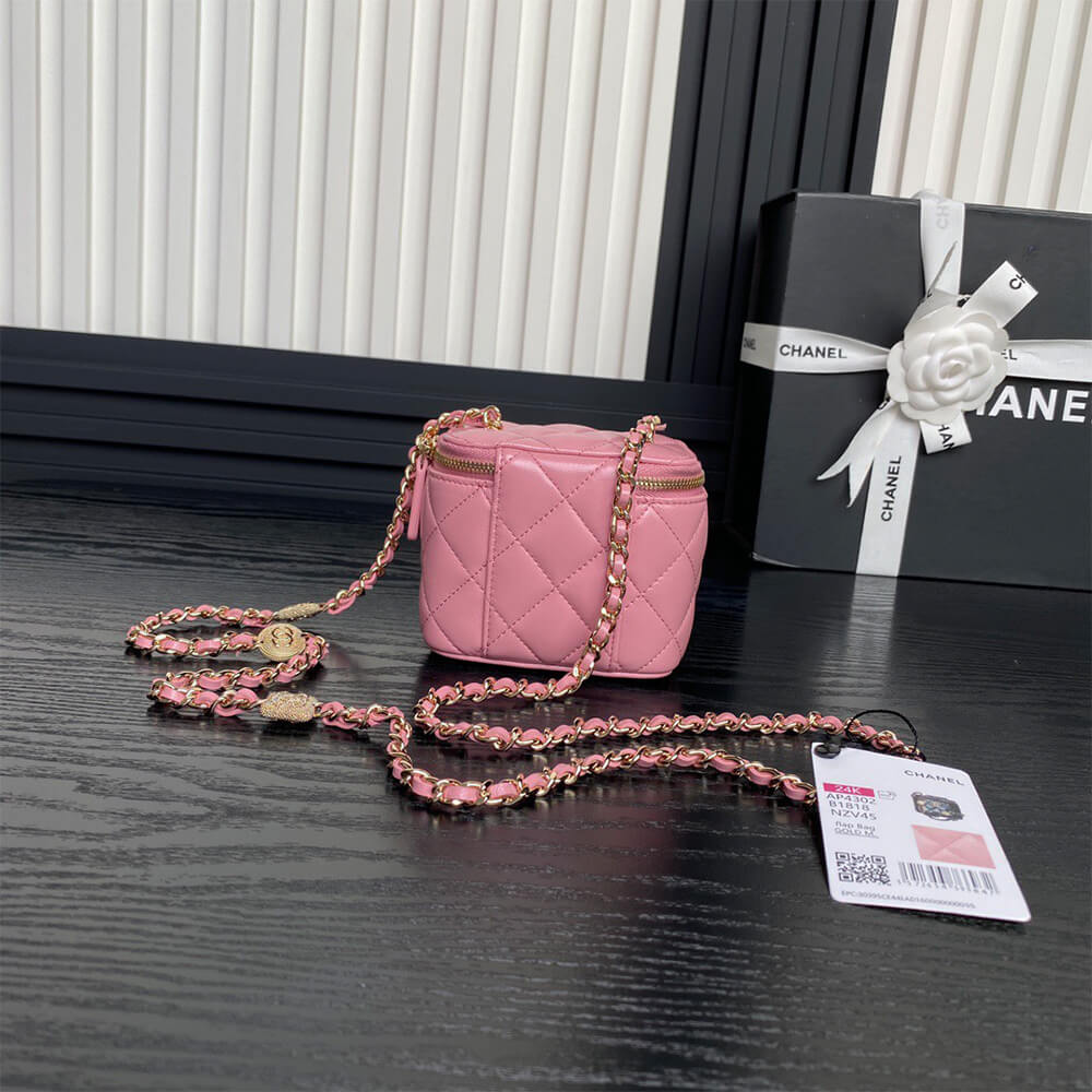 Ch**el Small Vanity with Chain(HIGH-END GRADE)