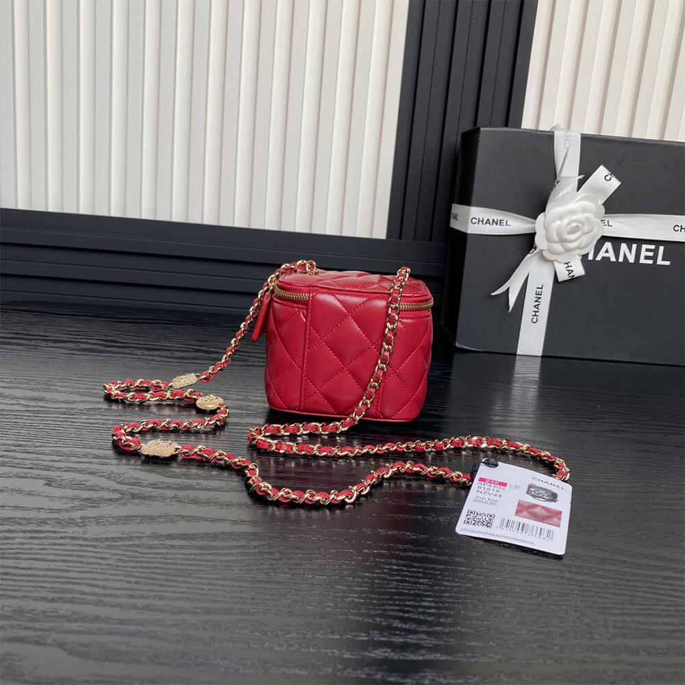 Ch**el Small Vanity with Chain(HIGH-END GRADE)