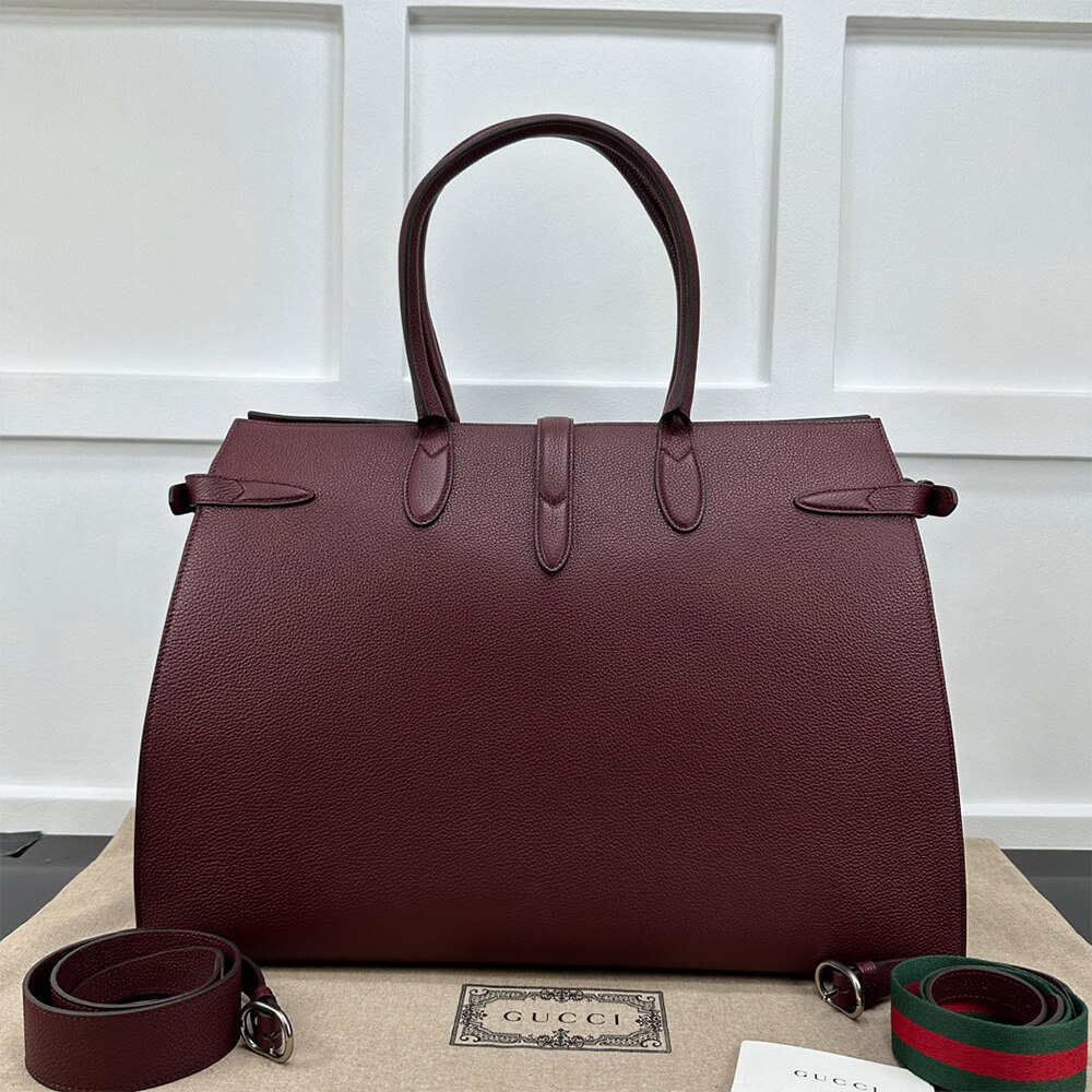 Gvc*1 Large tote bag with hook closure(HIGH-END Grade)