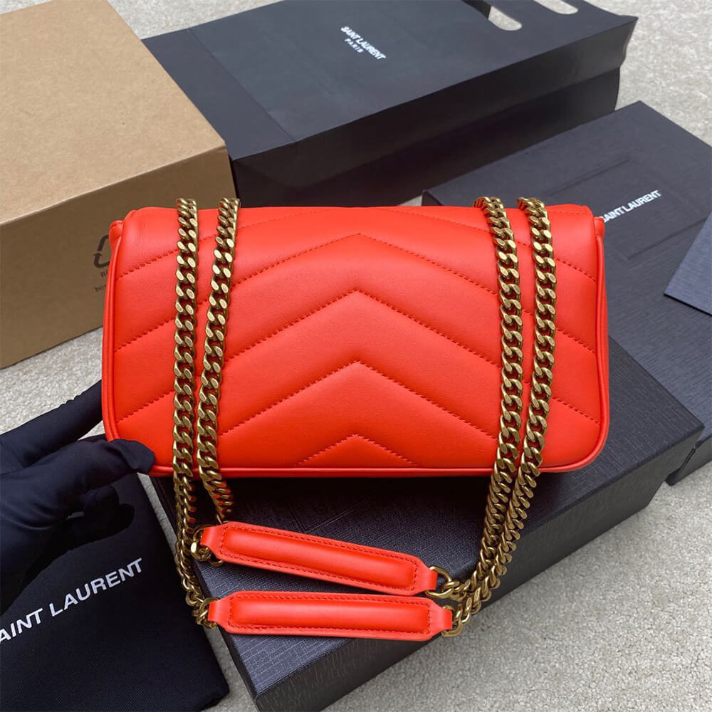 Y51 LOULOU small in MATELASSE lambskin(HIGH-END GRADE)