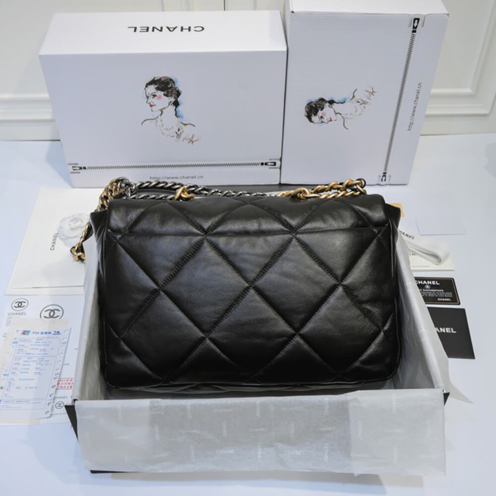 Ch**el 19 MAXI HANDBAG