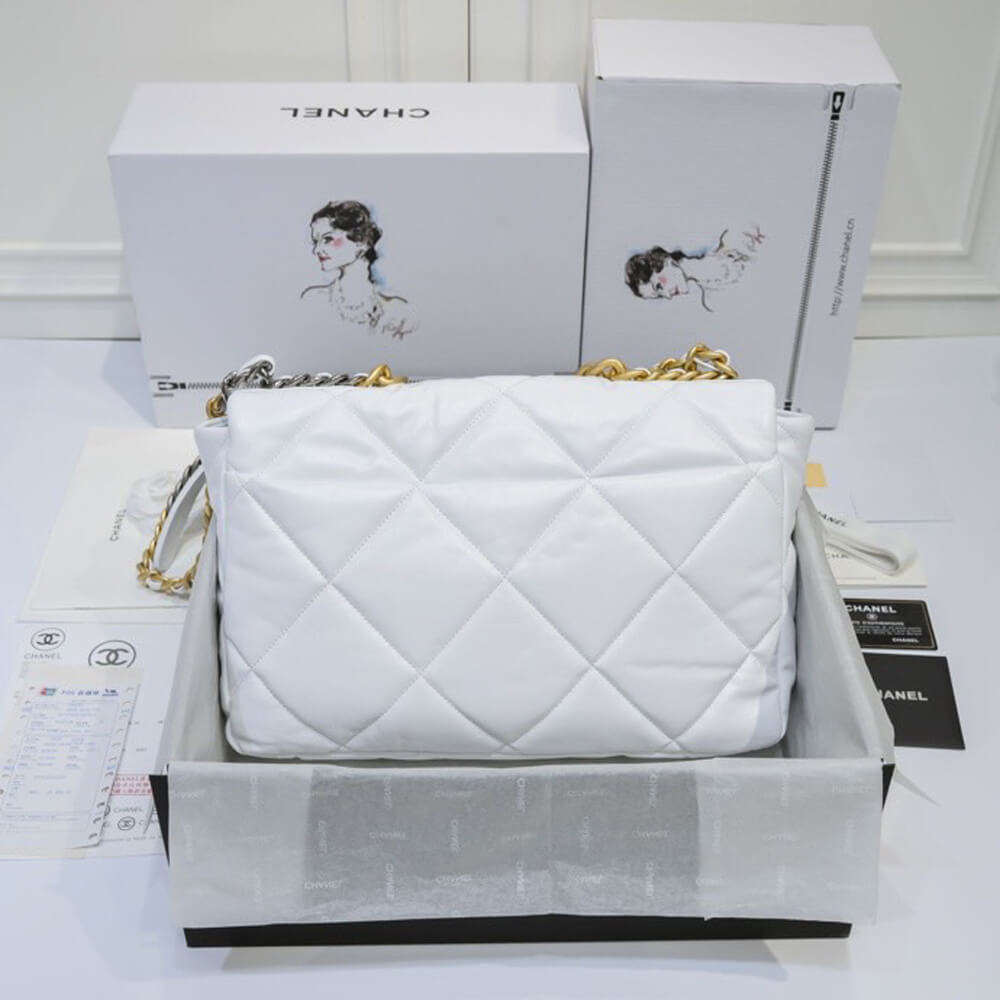 Ch**el 19 MAXI HANDBAG
