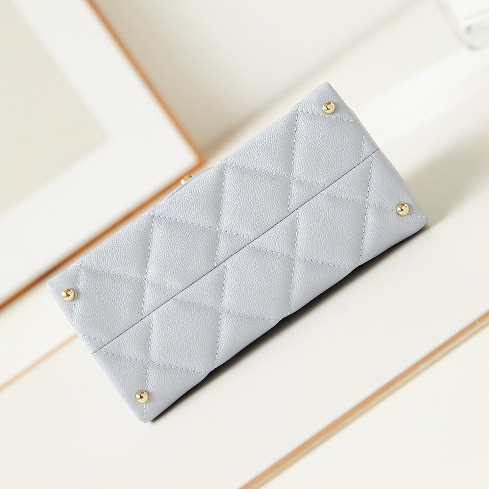 Ch**el Small Flap with top handle(HIGH-END GRADE)