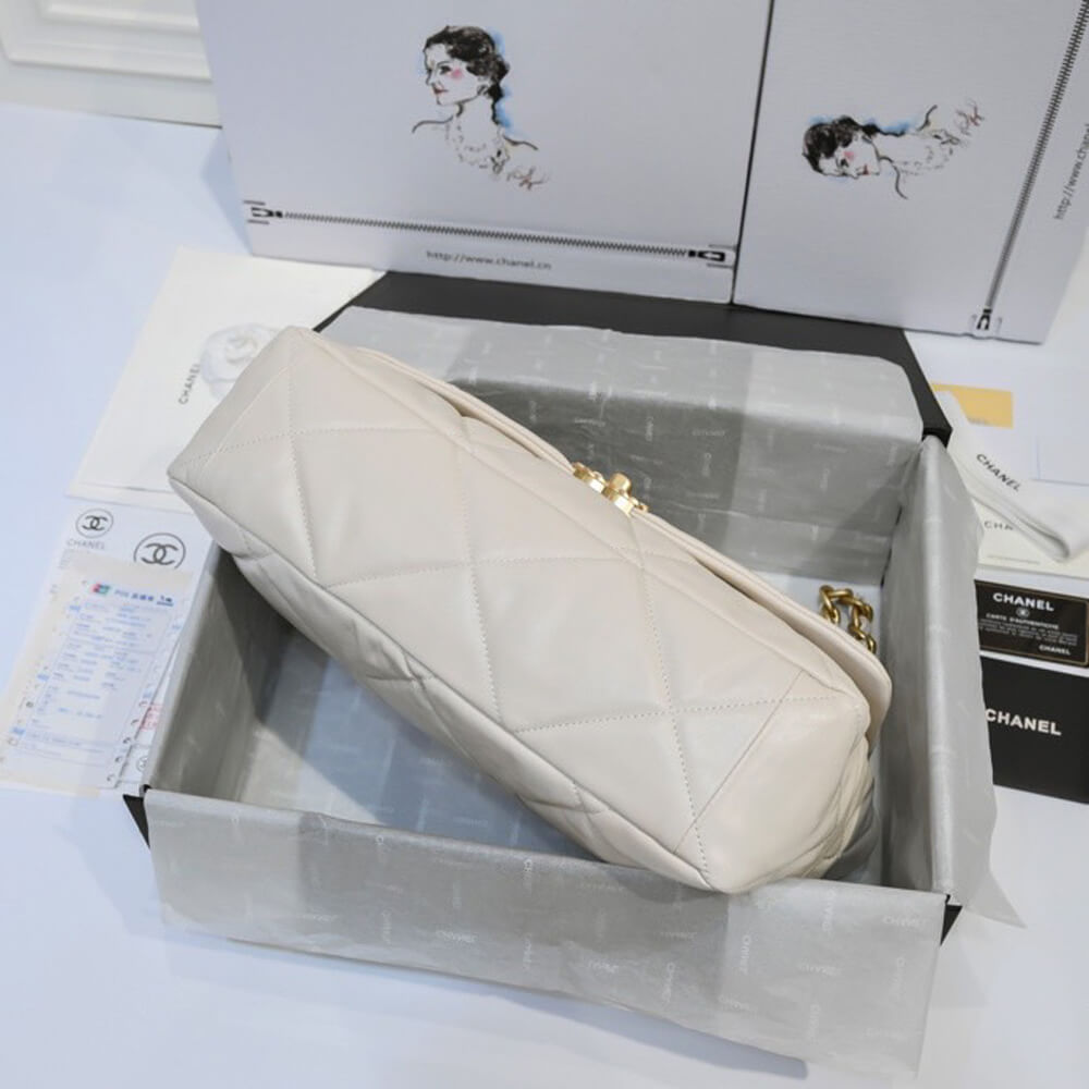 Ch**el 19 MAXI HANDBAG