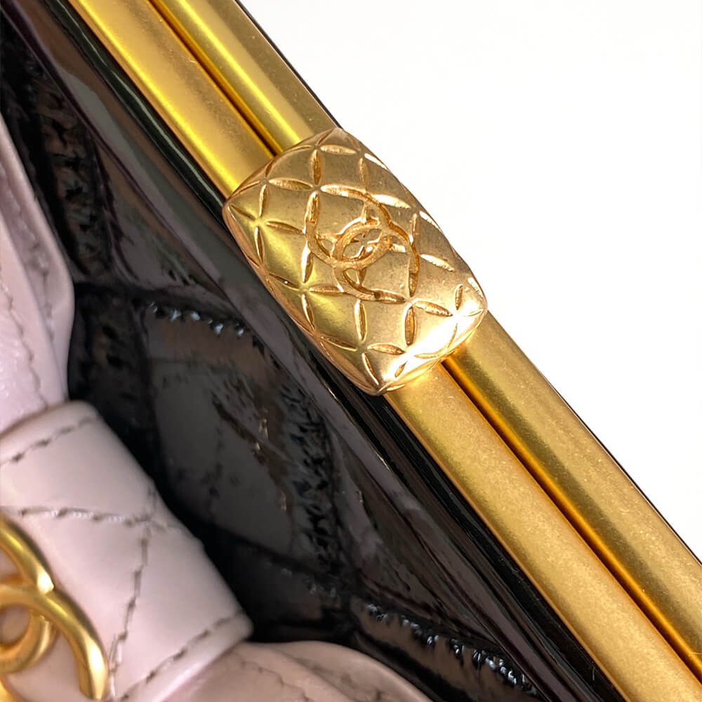 Ch**el Large Clutch With Chain(high-end grade)