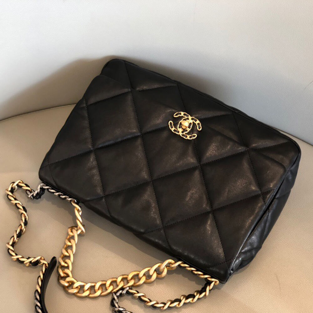 Ch**el 19 Maxi Handbag(HIGH-END GRADE)