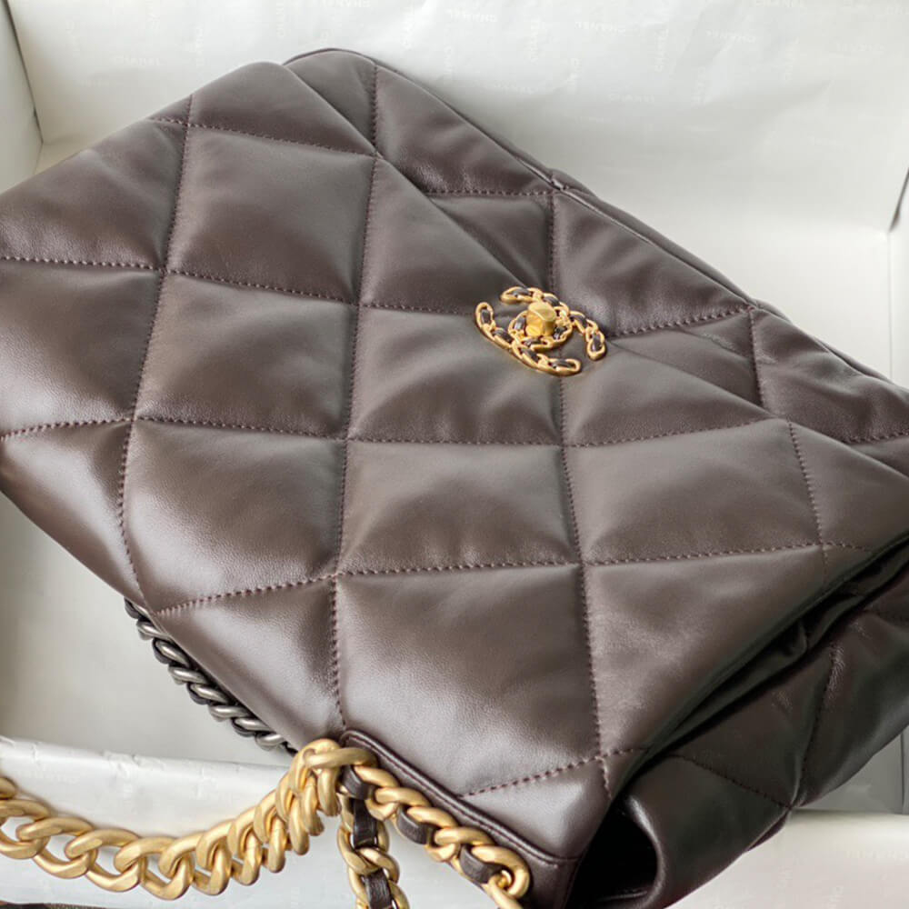 Ch**el 19 Maxi Handbag(HIGH-END GRADE)