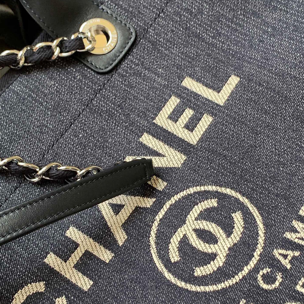 Ch**el LARGE DEAUVILLE TOTE(HIGH-END GRADE)