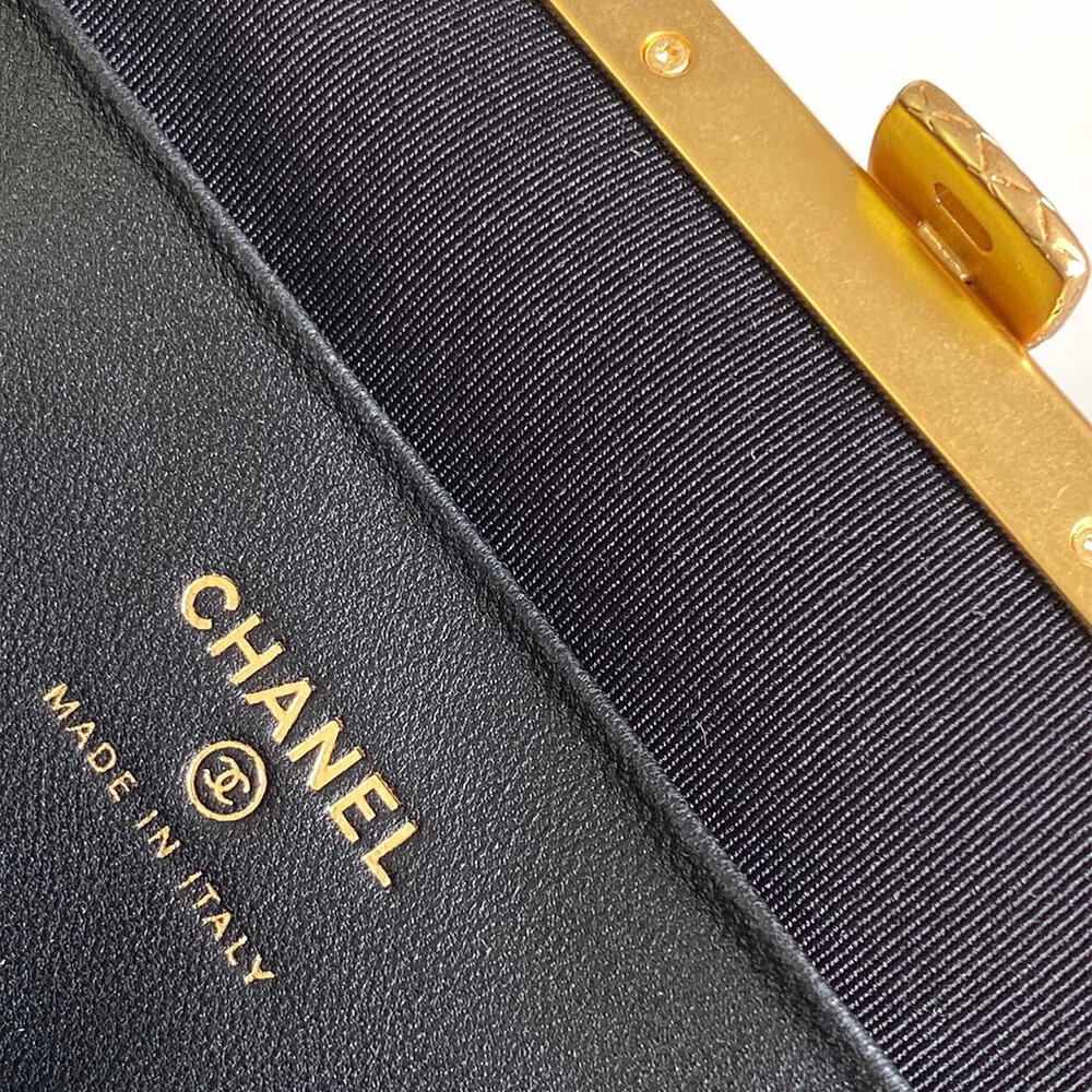 Ch**el Large Clutch With Chain(high-end grade)