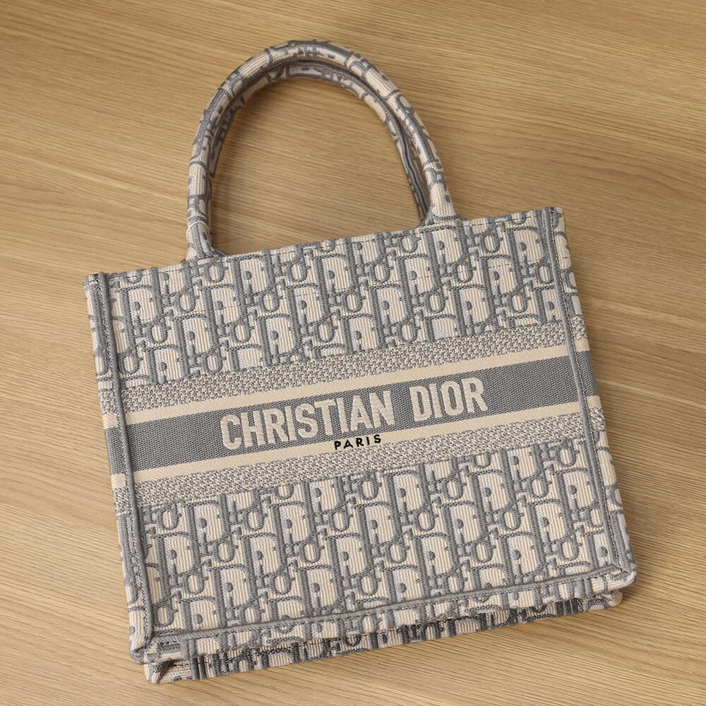 SMALL D10r BOOK TOTE
