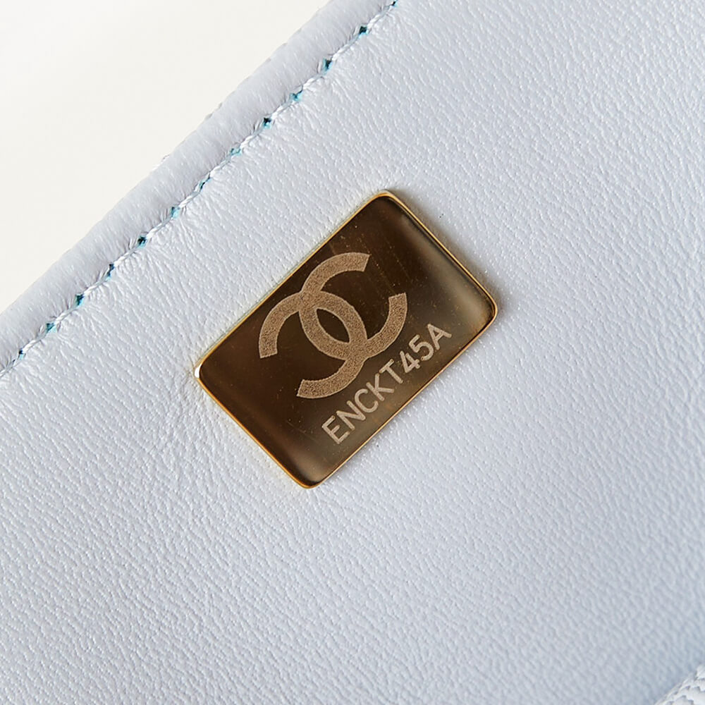 Ch**el Small Flap with top handle(HIGH-END GRADE)