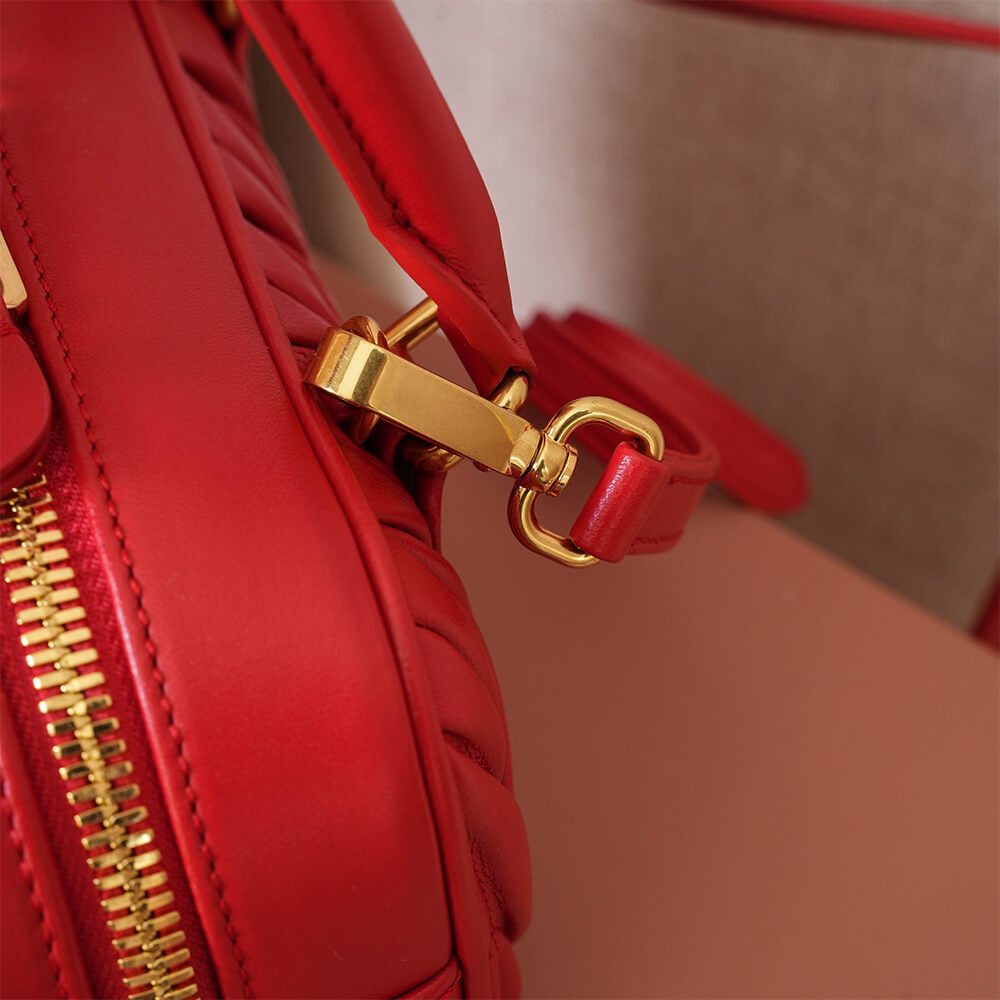M1um1u Medium Arcadie matelasse nappa Bag(HIGH-END GRADE)