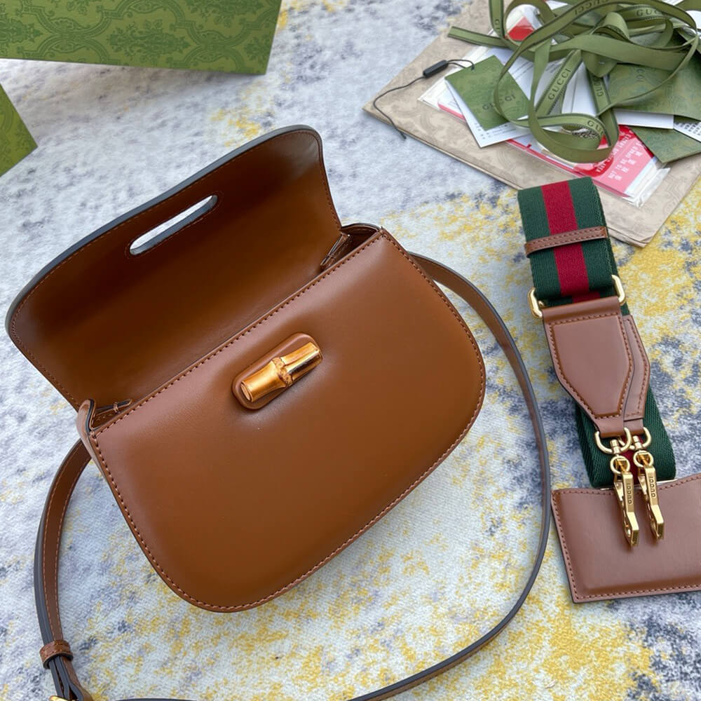 Gvc*1 BAMBOO 1947 JUMBO GG SMALL TOP HANDLE BAG