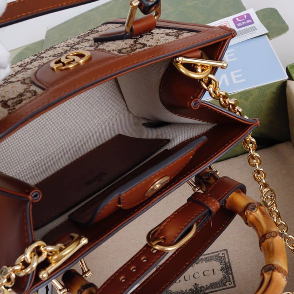 Gvc*1 Diana crystal mini tote bag(high-end grade)