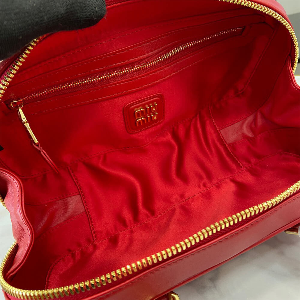 M1um1u Large Arcadie matelasse nappa Bag(HIGH-END GRADE)