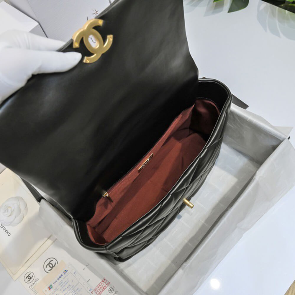 Ch**el 19 MAXI HANDBAG