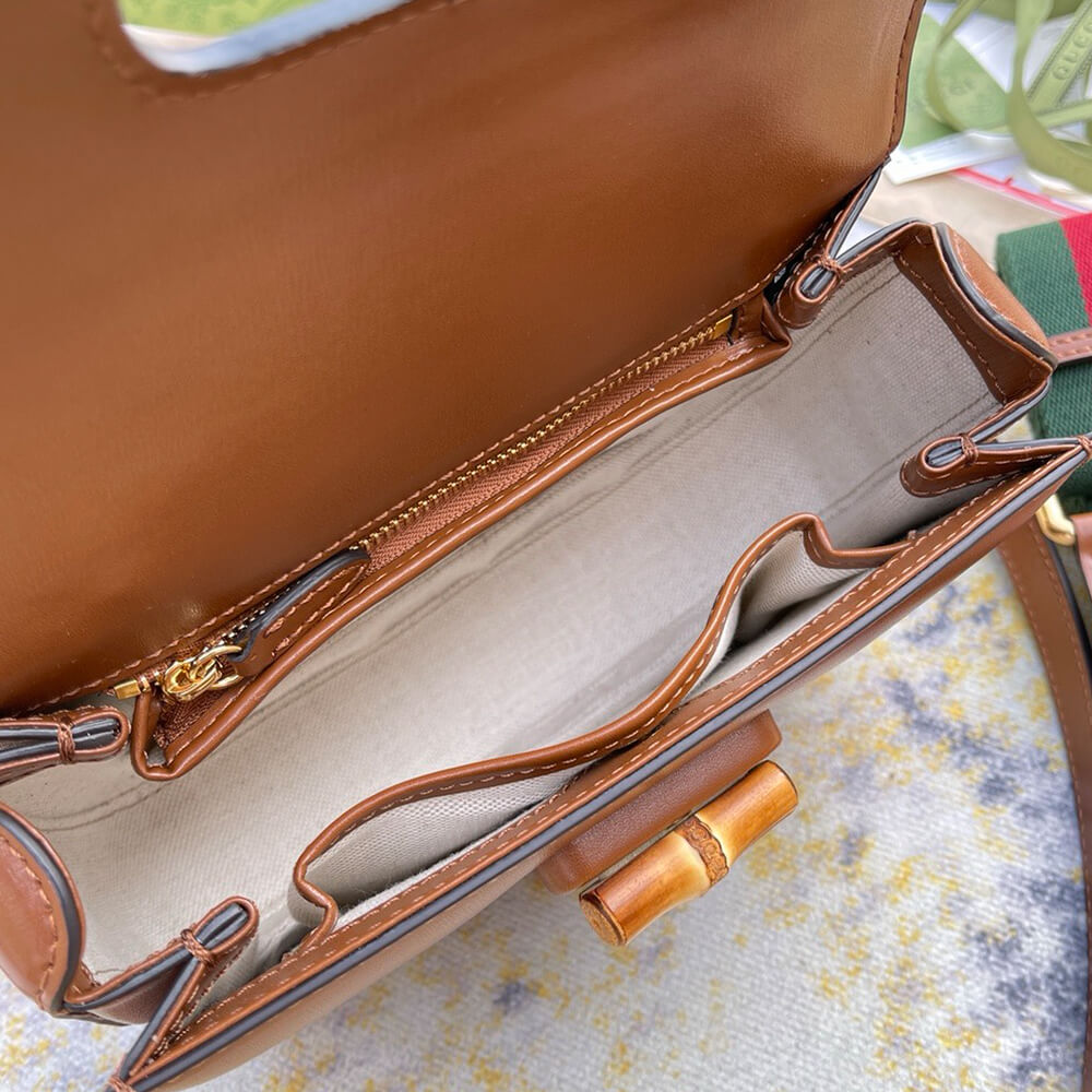 Gvc*1 BAMBOO 1947 JUMBO GG SMALL TOP HANDLE BAG