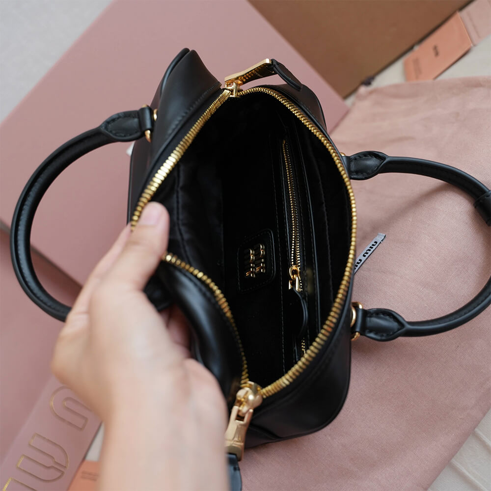 M1um1u Arcadie Leather Bag(HIGH-END GRADE)