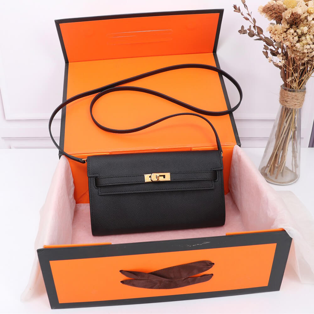 H**me5 Kelly Classique To Go wallet