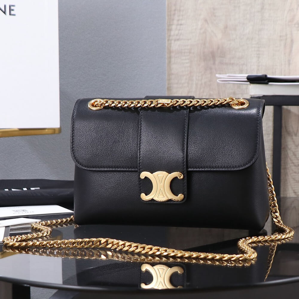 Ce1i*e TEEN Ce1i*e VICTOIRE BAG in S*pPLE CALFSKIN