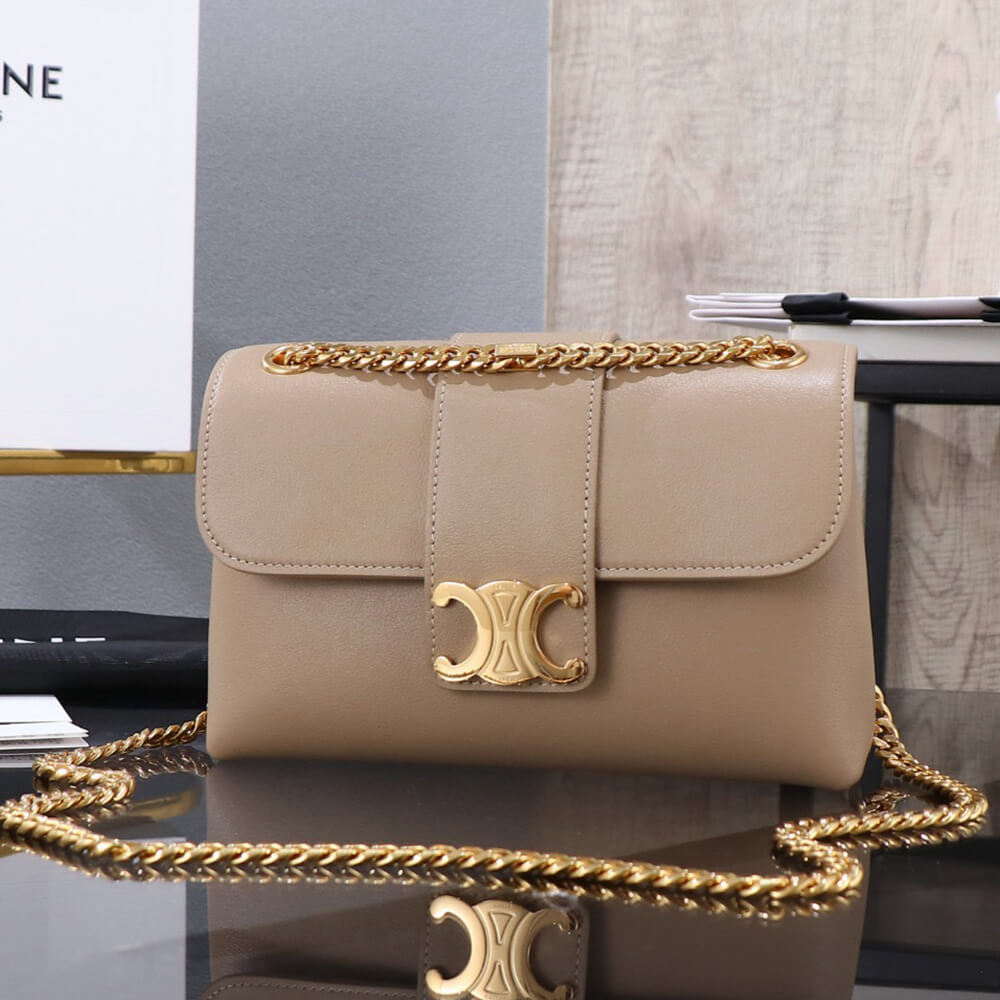 Ce1i*e TEEN Ce1i*e VICTOIRE BAG in S*pPLE CALFSKIN