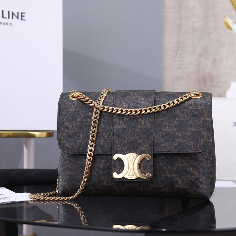 Ce1i*e Medium Ce1i*e Victoire Bag in Triomphe Canvas