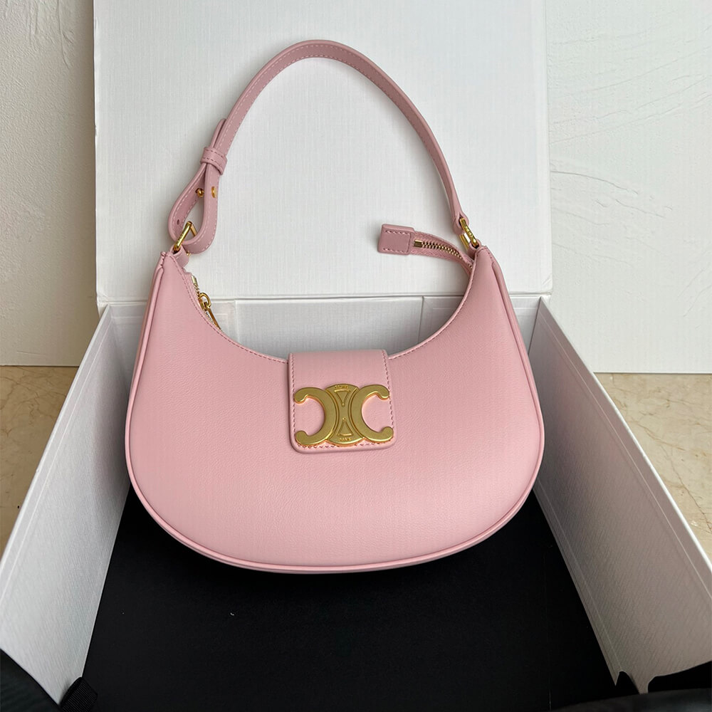 Ce1i*e MEDIUM AVA TRIOMPHE BAG in Smooth Calfskin(HIGH-END GRADE)