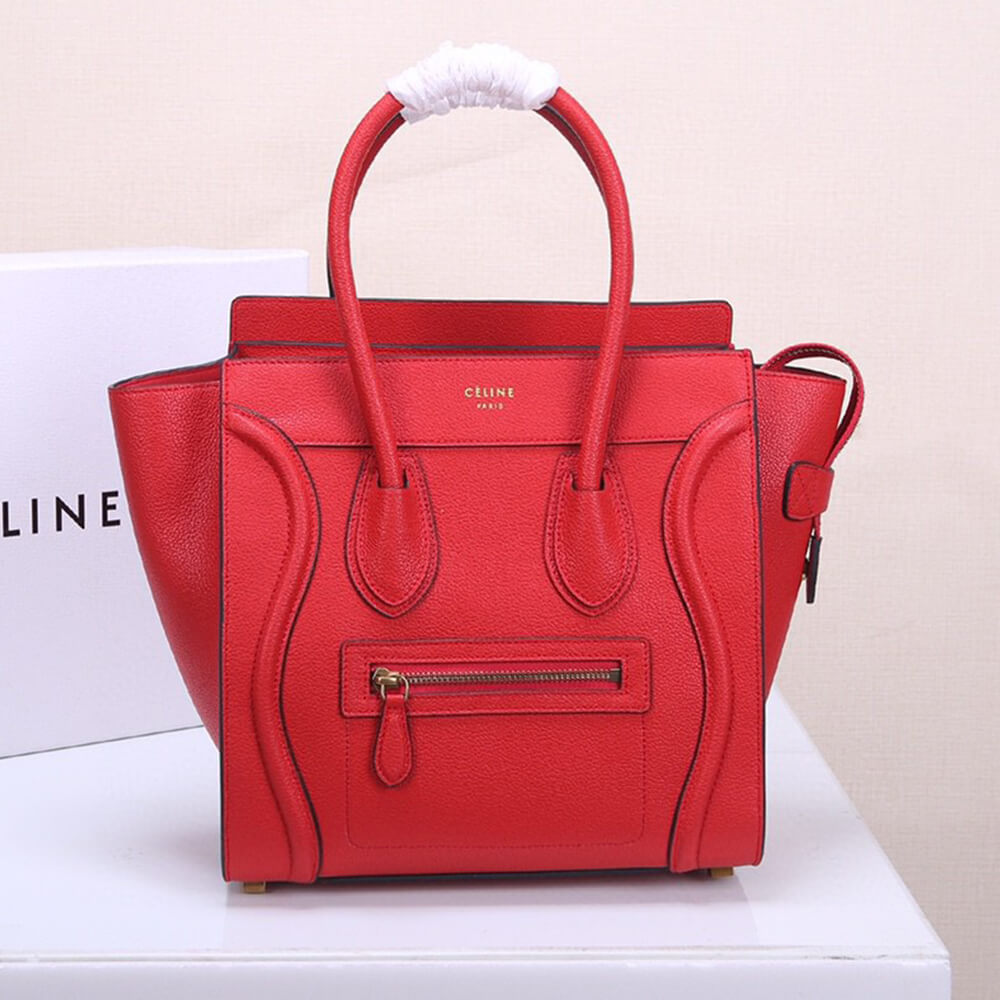 ce1i*e micro lU*gage handbag in calfskin