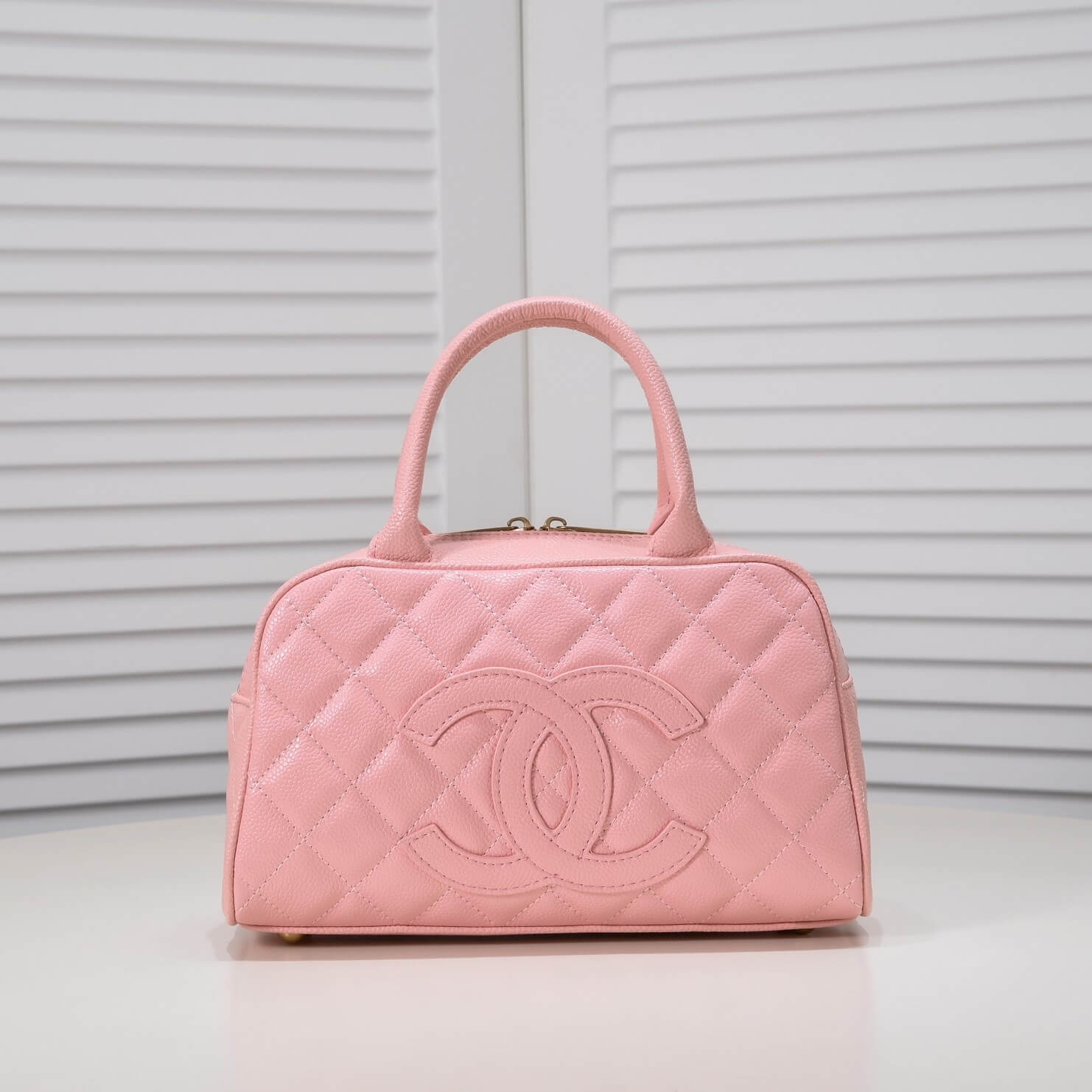 Ch**el Medium Vintage Boston Bag