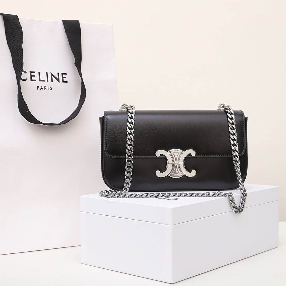 Ce1i*e CHAIN SHOULDER BAG CLAUDE