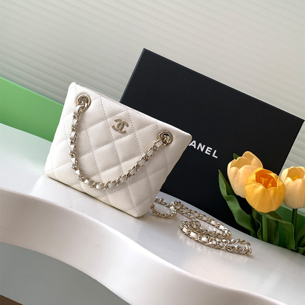 Ch**el 25cm Sa Mini Tote Bag(high-end grade)