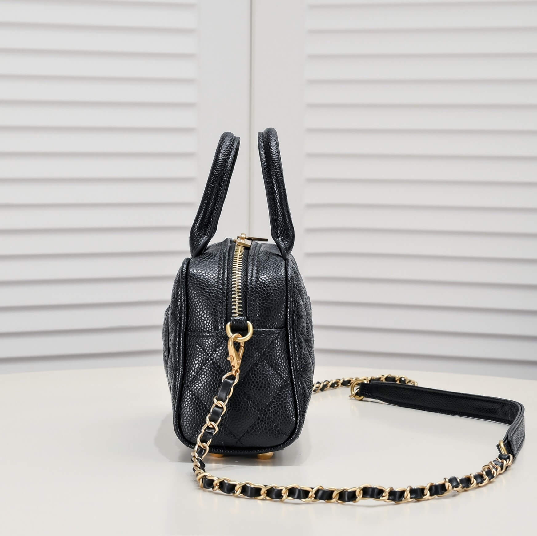 Ch**el Small Vintage Boston Bag