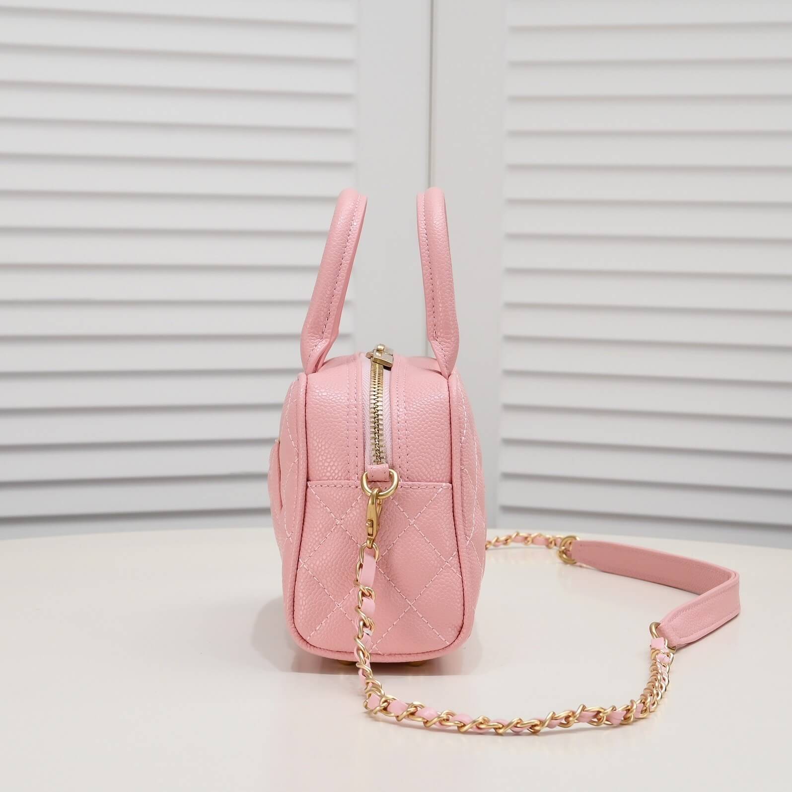 Ch**el Small Vintage Boston Bag