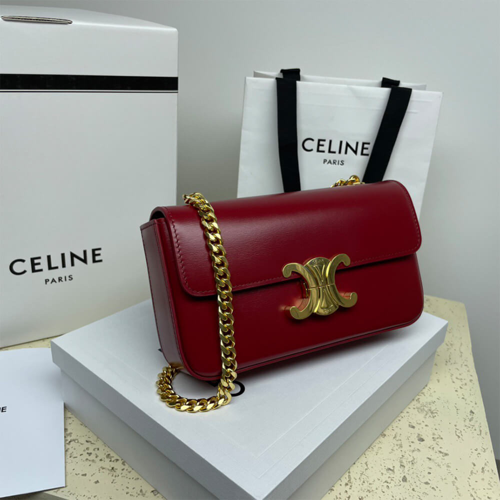Ce1i*e CHAIN SHOULDER BAG CLAUDE