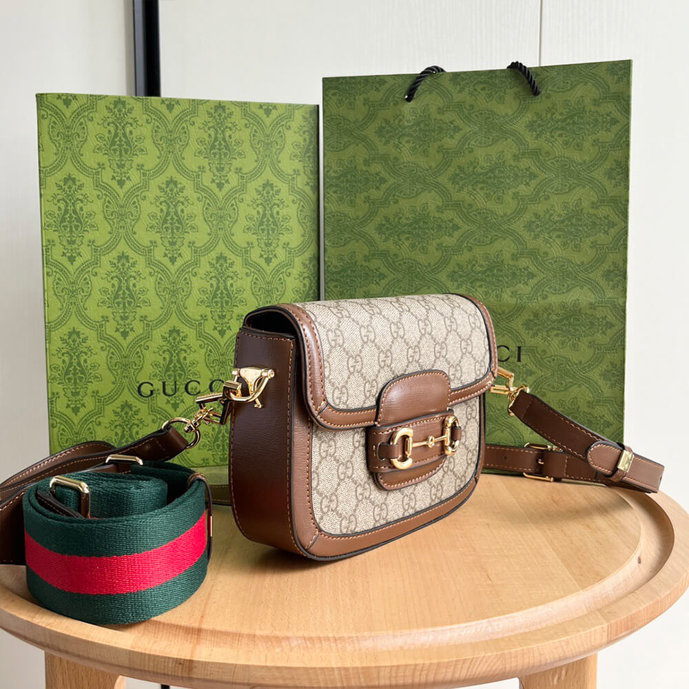 Gvc*1 Horsebit 1955 mini shoulder bag