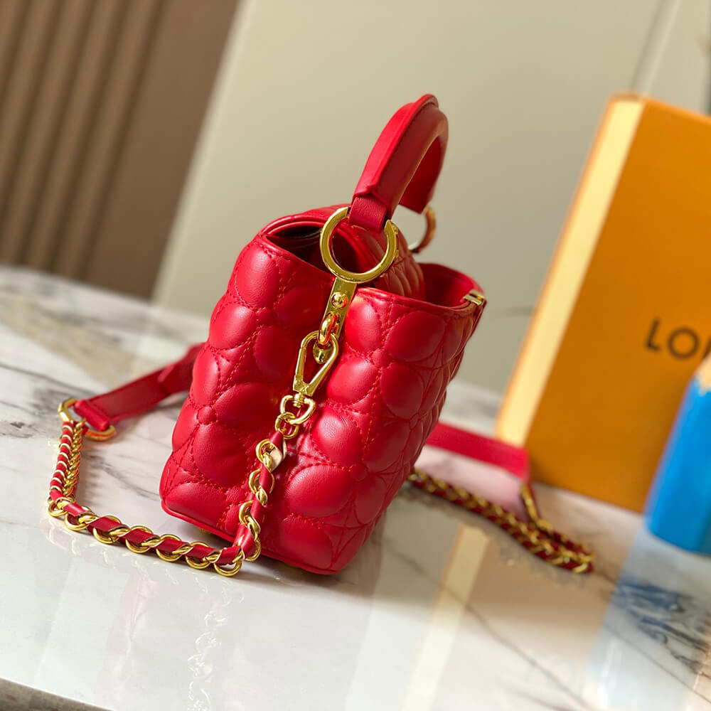 LV Capucines East-West Mini(high-end grade)