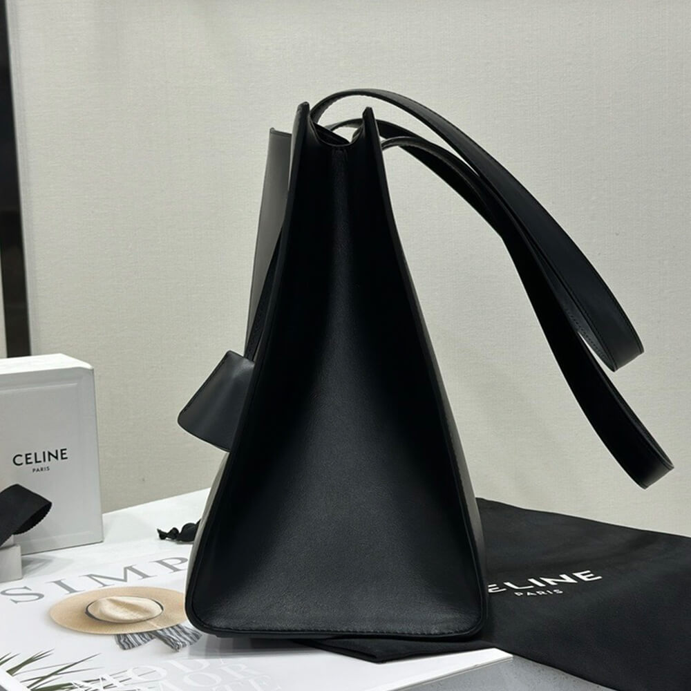 Ce1i*e CABAS 16 IN S*pPLE SMOOTH CALFSKIN