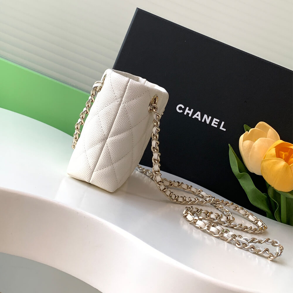 Ch**el 25cm Sa Mini Tote Bag(high-end grade)