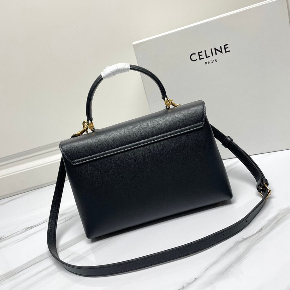Ce1i*e MEDIUM NINO BAG IN S*pPLE CALFSKIN