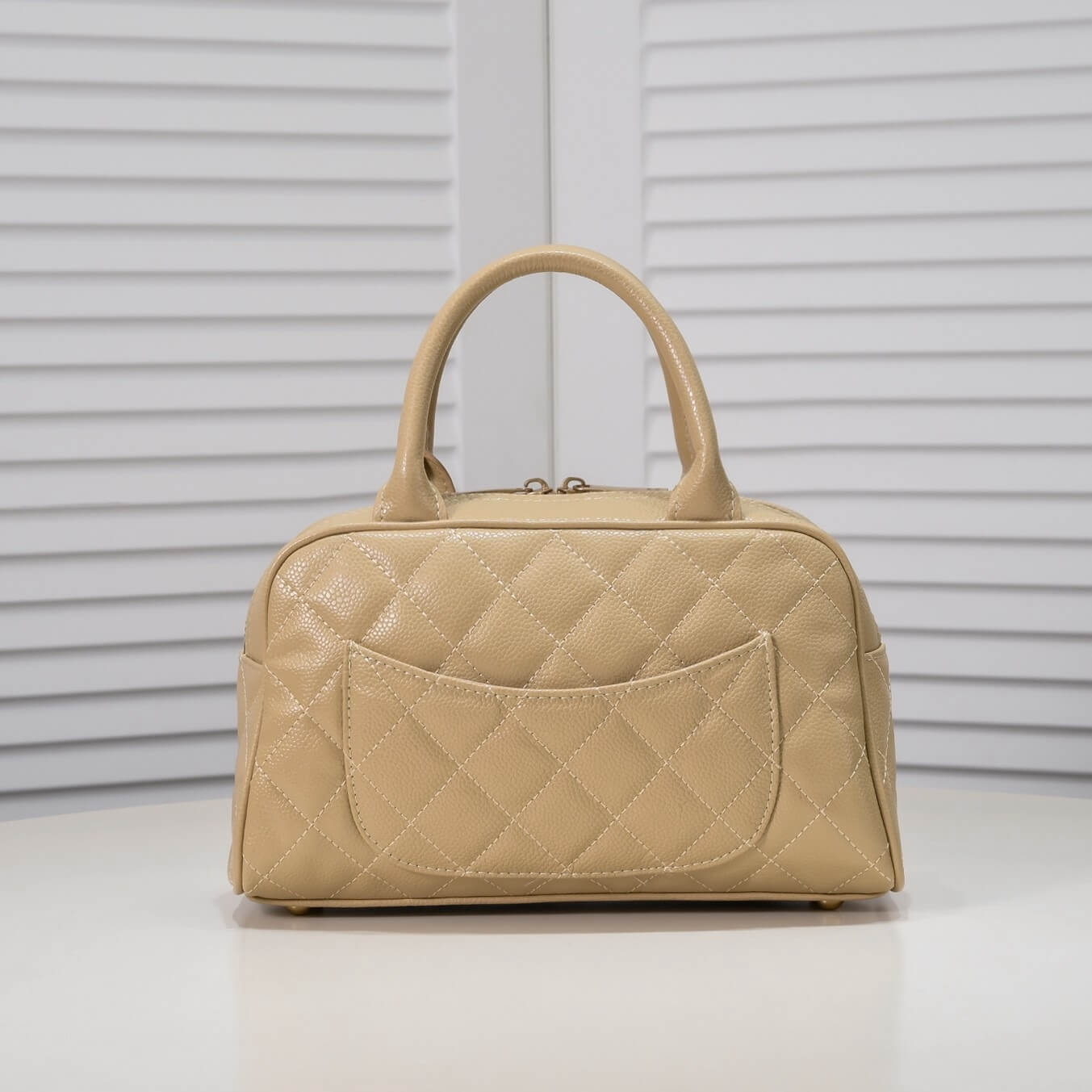 Ch**el Medium Vintage Boston Bag