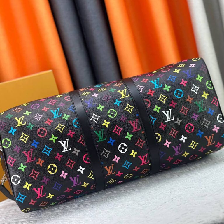LV x TM KEEPALL BANDOULIÈRE 50 travel bag
