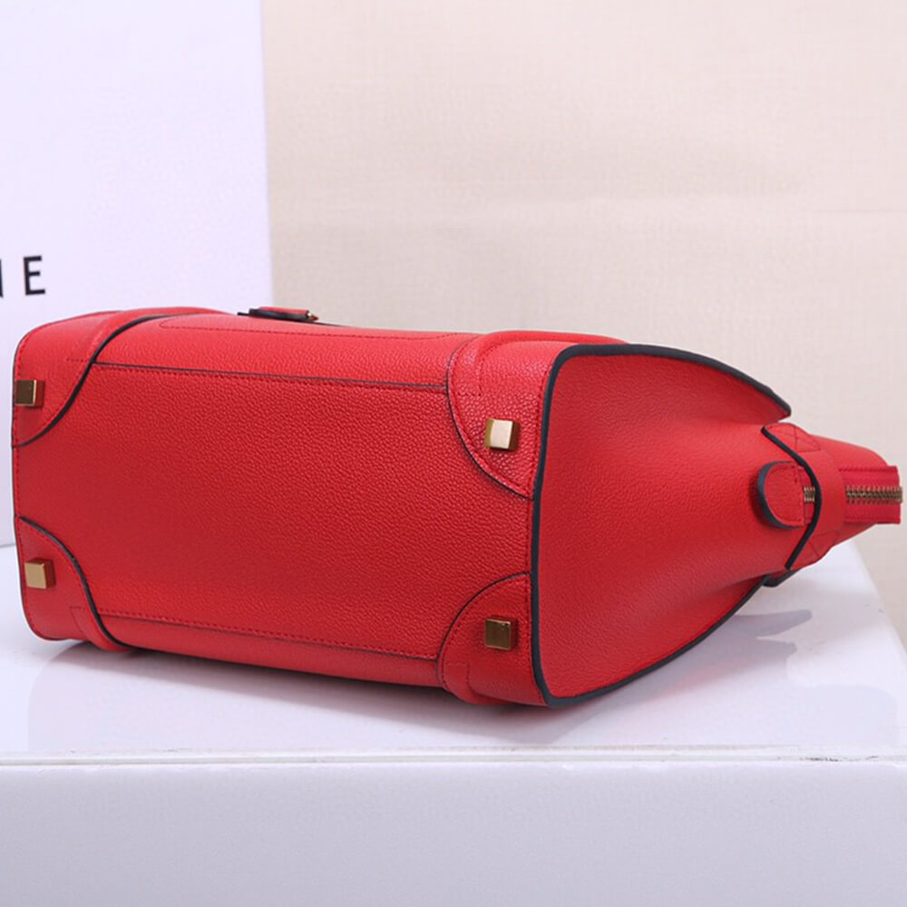 ce1i*e micro lU*gage handbag in calfskin