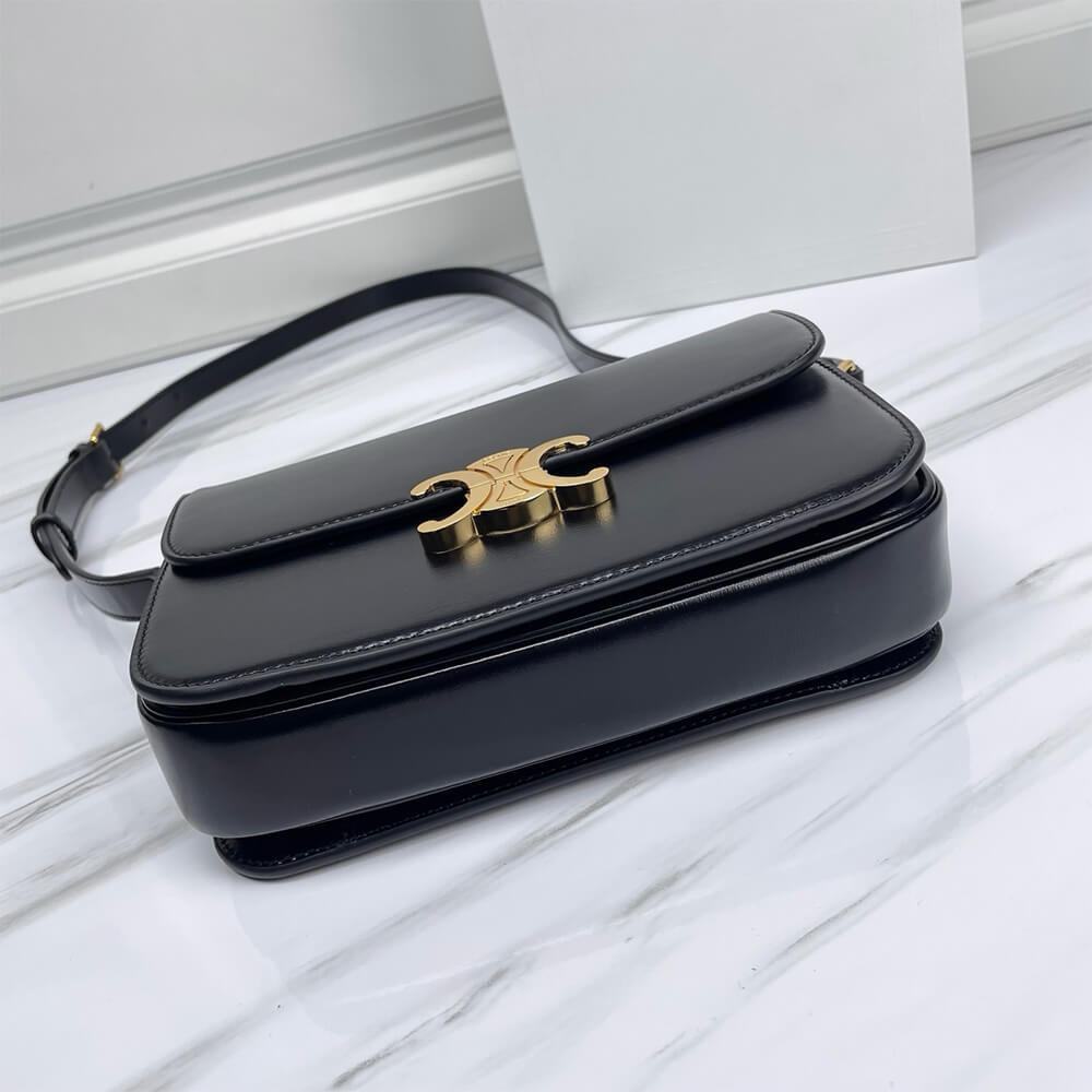 Ce1i*e CLASSIQUE TRIOMPHE BAG IN SHINY CALFSKIN(high-end grade)