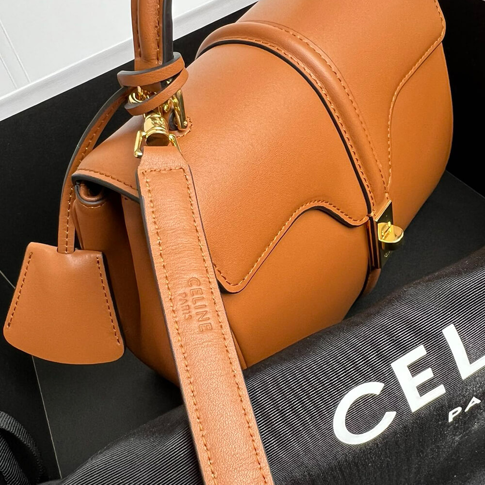 Ce1i*e MINI 16 IN SATINATED CALFSKIN(high-end grade)