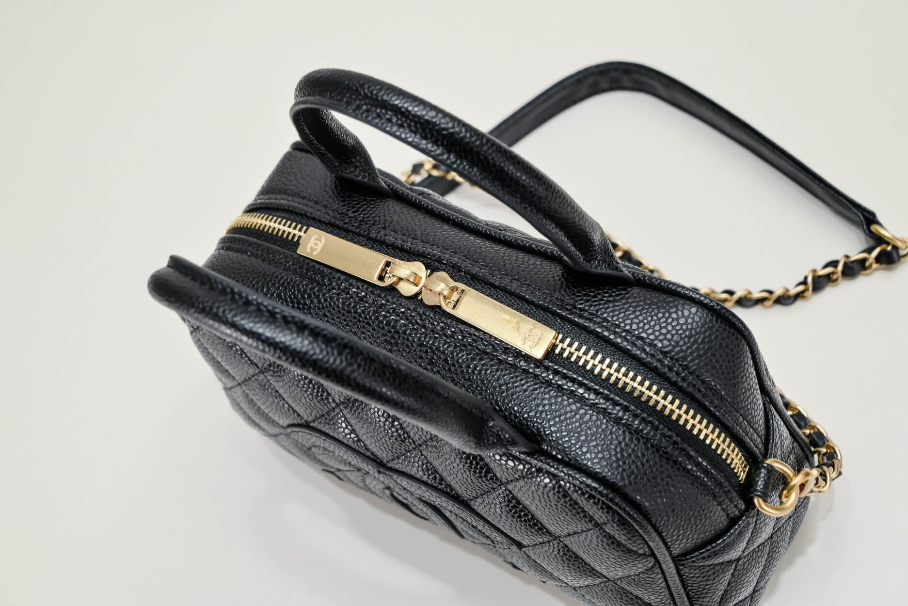 Ch**el Small Vintage Boston Bag